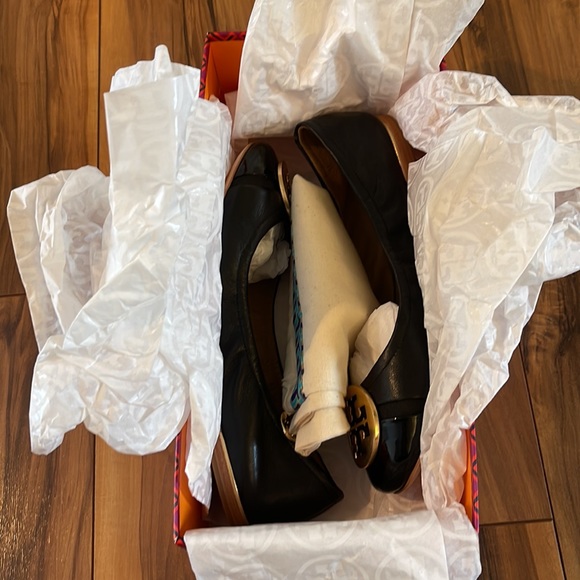 Tory Burch - Minnie Cap-Toe Ballet Flats - Brand new - size 6.5 - Picture 5 of 7